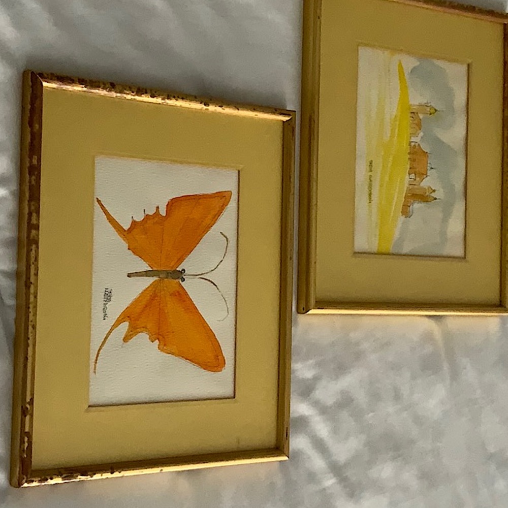 2 water paintings